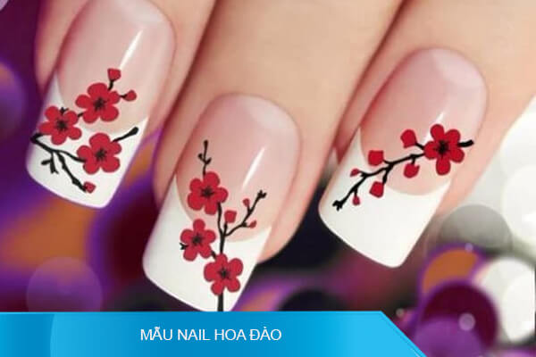 Mẫu Nail Vẽ Hoa Đơn Giản [ Top 20 Đẹp Kiêu Sa ]