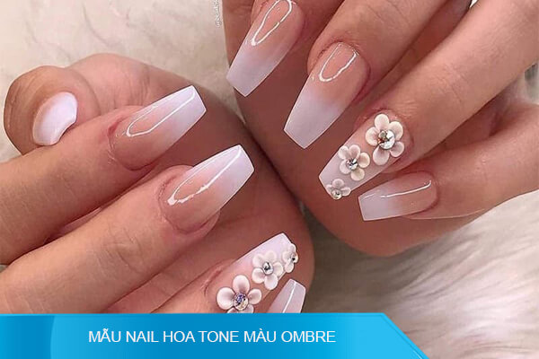 Mẫu Nail Vẽ Hoa Đơn Giản [ Top 20 Đẹp Kiêu Sa ]