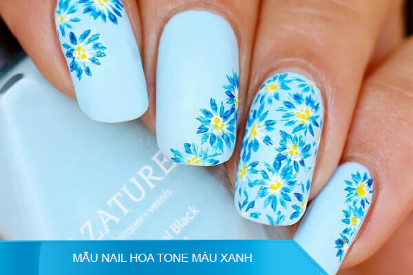 Mẫu Nail Vẽ Hoa Đơn Giản [ Top 20 Đẹp Kiêu Sa ]