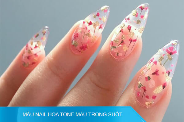Mẫu Nail Vẽ Hoa Đơn Giản [ Top 20 Đẹp Kiêu Sa ]